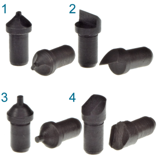 Ersatz Einsatz für Jaxa Gehäuseöffner für geschraubte Böden D = 4,5 mm