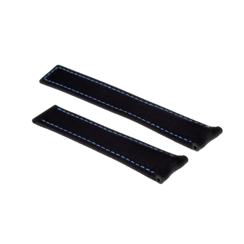 TAG Heuer Textile Nylon Canvas bracelet noir pour Aquaracer Premium WAY201C