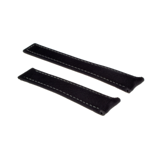 TAG Heuer Textile Nylon Canvas bracelet noir pour Aquaracer Premium WAY201J