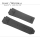 Autentico bracciale HUBLOT caucciù nero foderato fine per Classic Fusion 45 mm