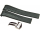 TAG Heuer rubber strap black with folding clasp for Carrera CV201x CV2014 CV5080