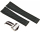 TAG Heuer Bracelet en caoutchouc noir pour Carrera CAR2A12 + boucle déployante
