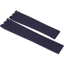 TAG Heuer Bracelet en caoutchouc bleu pour Aquaracer WAJ2115, WAJ2116 + boucle