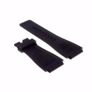 Genuine BELL & ROSS Rubber Bracelet black grooved for BR-X1, BR01 and BR03
