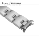 Stahlarmband Oyster Style kompatibel zu ROLEX Lady-Date 13 mm