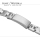 Stahlarmband Oyster Style kompatibel zu ROLEX Lady-Date 13 mm