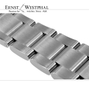 Oyster Style steel bracelet compatible with ROLEX Lady-Date Medium 17 mm