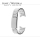 Oyster Style steel bracelet compatible with ROLEX Lady-Date Medium 17 mm
