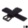 Autentico BELL & ROSS cinturino in gomma nera con fibbia per BR-X1, BR01 e BR03