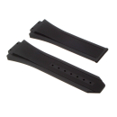 Genuine HUBLOT rubber strap lined black for HUBLOT Spirit of Big Bang 42 mm.