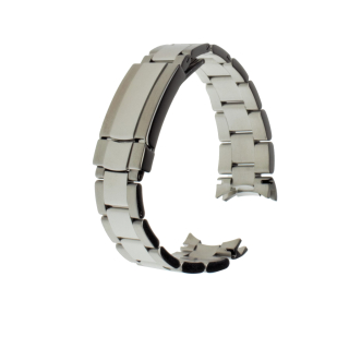 Stahlarmband kompatibel zu Rolex Oyster GMT Armband neue Version mit Reiseetui