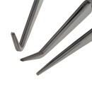 AURIFEX Self-holding soldering tweezers with straight and...