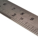 AURIFEX Regla de acero flexible con escala métrica e imperial de 150 mm.