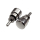 Pushers screw in stainless steel polished for wristwatch & chronograph 2 pc