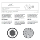 ETA G10.711 Movimiento de cuarzo 13 1/4 H1 SC CHR CLD @4