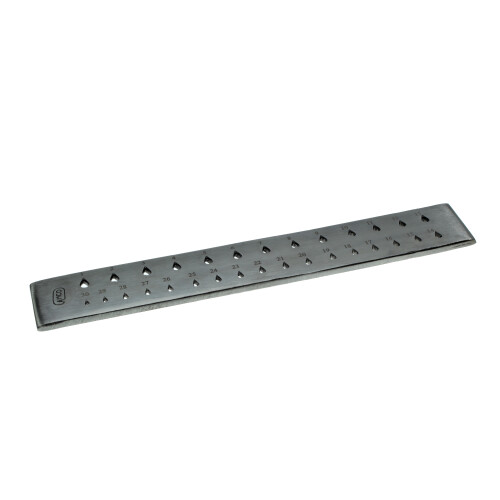 AURIFEX draw plate for various wire profiles Teardrop