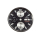 KADLOO Ocean Chrono dial for Valjoux 7750 and other movements black/steel/orange