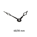 UTS quartz movement long lasting quiet with set of clock...