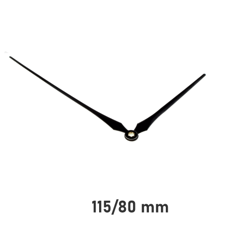 UTS movimiento de cuarzo silencioso y duradero + juego de agujas de reloj 115/80 mm 16 mm