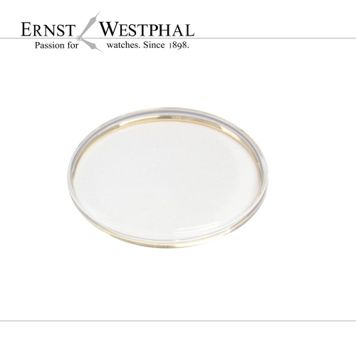 Acrylic glass, yellow tension ring compatible with OMEGA PX5072