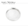 Plastic crystal, steel tension ring compatible with OMEGA PZ5123