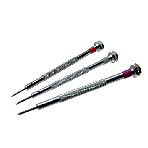 Special screwdriver set for metal bracelets especially for Rolex and others.