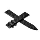 Genuine CHOPARD rubber strap 19/16 mm black textured for...