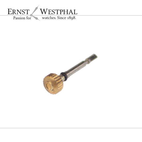 Genuine OMEGA crown with stem 2.5 mm x 1.5 mm for 196.0253, 196.0254
