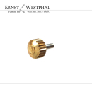 Genuine Omega crown, yellow 4.5 mm x 2.8 mm, split...