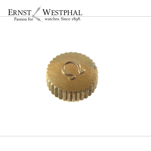 Couronne OMEGA dorigine, jaune 6,8 mm x 3,15 mm pour Seamaster 145.029