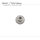 Couronne Omega dorigine 3,5 mm x 1,5 mm, acier pour De Ville 511.256