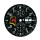 FORTIS dial for Valjoux 7750 black 35.2 mm 322 Flying Monsters