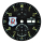 FORTIS dial for Valjoux 7750 black 35.2 mm Jagdgeschwader 71 Richthofen