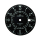 Cadran FORTIS for Flieger 596.18.11, 596.22.11 noir 35,1 mm