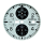 Genuine FORTIS dial for B-42 Stratoliner 665.10.11, 665.10.12 white 35.2 mm