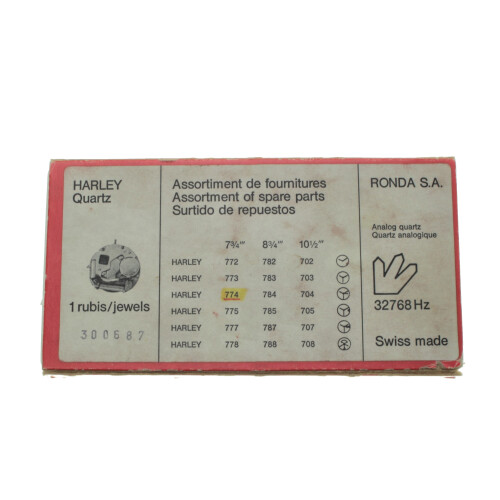 Assortiment de pièces de rechange RONDA pour HARLEY 774
