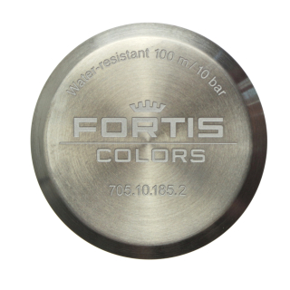 Original FORTIS Gehäuseboden, gebürstet, für Colors 705.10.185.2