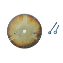 Quadrante con lancette originale CARTIER rotonda bianco 18 mm per Must 21 Nr.2