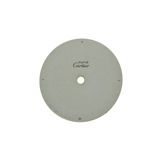 Esfera original de CARTIER redondo blanco 18 mm para Must 21