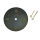 Quadrante con lancette originale CARTIER rotonda nero 20 mm per Colisee