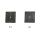 Cadran ORIS original rectangle noir 20x22 mm pour Versailles 17 Jewels