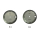 Quadrante originale ORIS rotonda argento 27 mm per STAR Automatic 25 Jewels