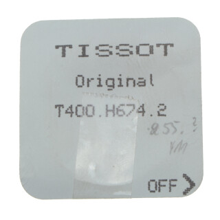 Original TISSOT Zifferblatt Rund gold 29 mm T400.H674.2