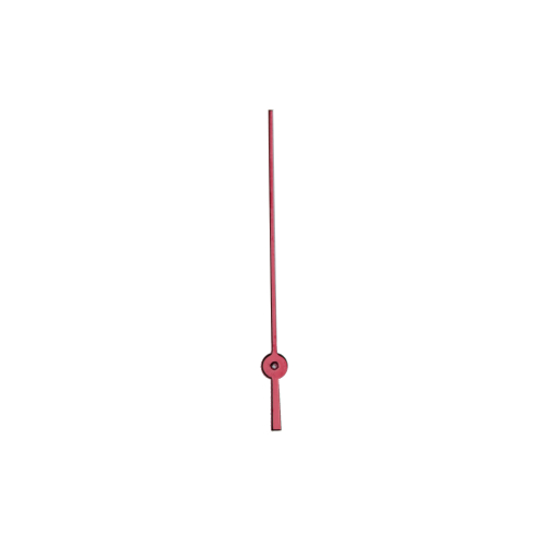 "Obélisque" Central second hand 0.25/1.50/14 mm red