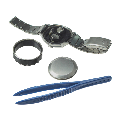 Watchfix kit de apertura de caja con adaptador de batería para Pulsar P3