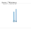 "Longsword" Minute and hour hands 17/13 mm blue