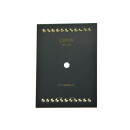 Cadran ORIS original rectangle noir 18x25 mm pour STAR 17 Jewels Nr.1