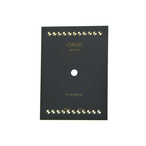 Genuine ORIS dial rectangle black18x25 mm for STAR 17 Jewels Nr.2
