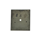 Cadran ORIS original rectangle noir 20x22 mm pour Versailles 17 Jewels Nr.2