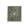 Esfera original de ORIS rectángulo negro 20x22 mm para Versailles 17 Jewels Nr.3